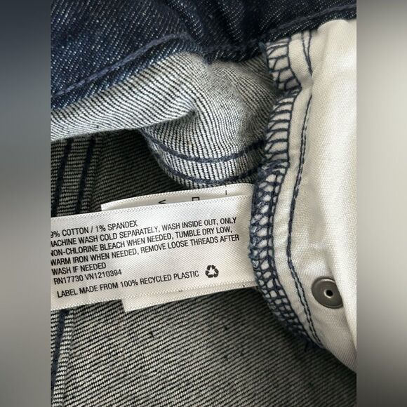 NWT Universal Thread women’s size 16 vintage midi jean shorts dark wash denim - Picture 16 of 16